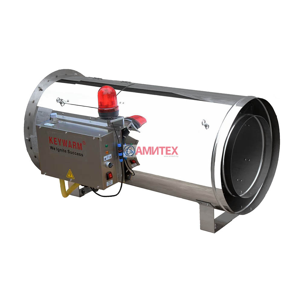 Газовый воздухонагреватель прямого нагрева KEYWARM KWFP 100