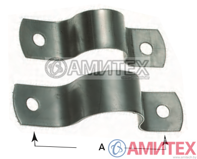 Прижимная скоба для трубы 1/2"