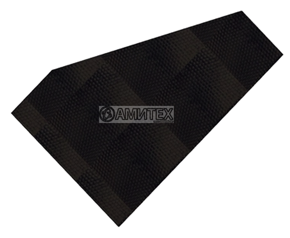 Резиновое напольное покрытие в логове для поросят длиной 80 см