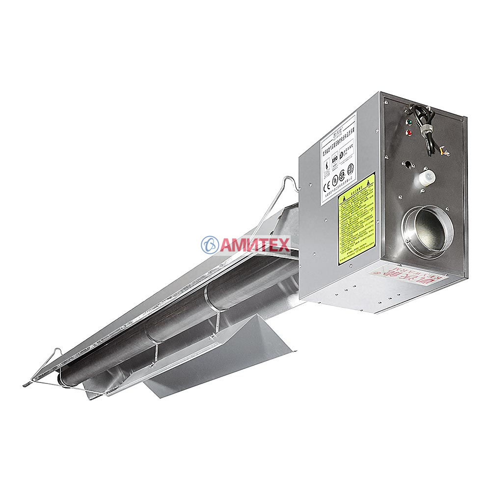 Газовый инфракрасный излучатель темного типа KEYWARM LTSA35-15