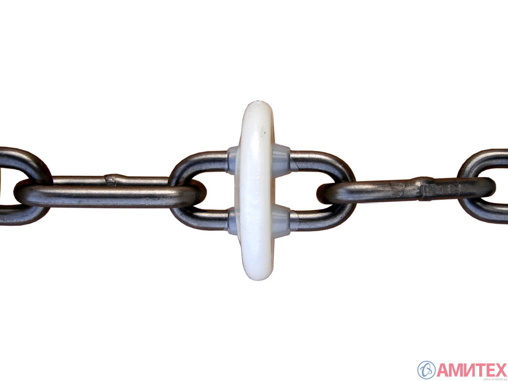 Цепь-шайба, закал. сталь, шайба 44 мм