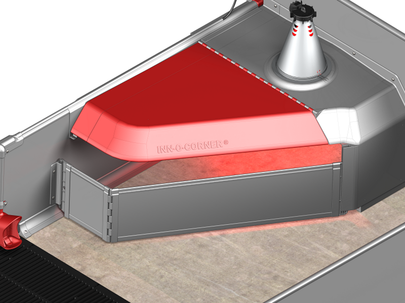 Домик для поросят INN-O-CORNER 80 правый