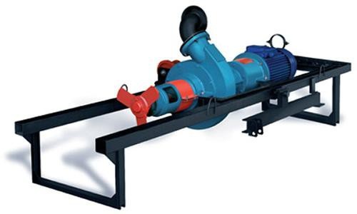 Насос НЖН-200А с дв.22/1000 (рамный вариант) со шкафом управления, с рукавом (Dy-125,6м) ручной лебедкой. Глубина погружения 3,5 м.