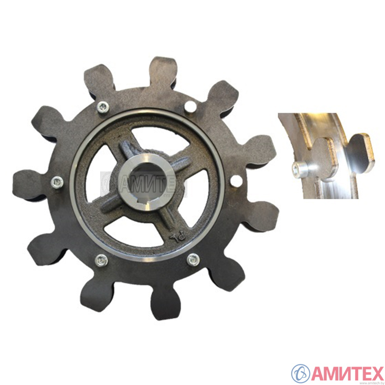 Звезда приводная вн.диаметр 38 мм