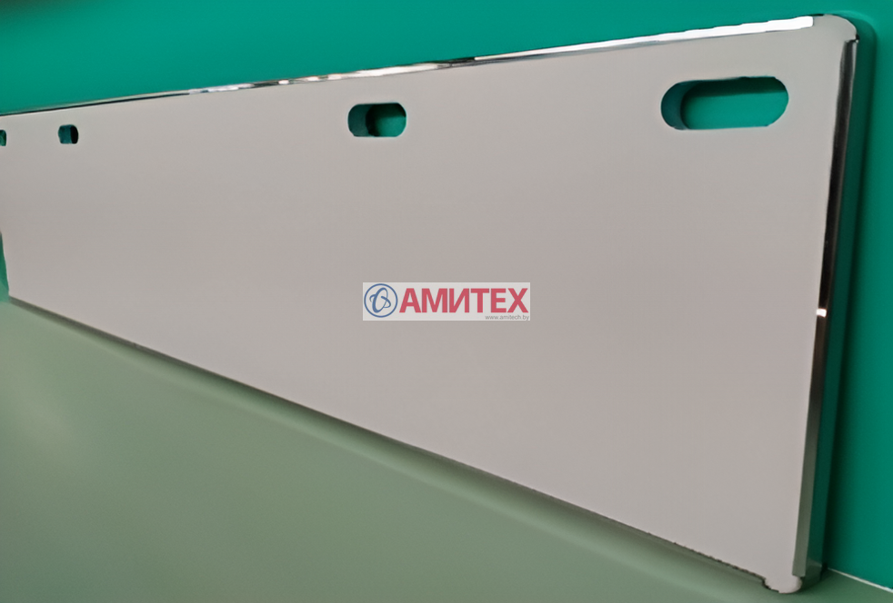 Панель сортировочная 60х225см толщиной 24мм с 4-мя ручками и окантовкой из нерж. стали