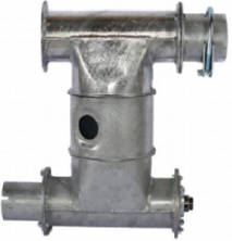 Перепускная станция для труб 127 мм