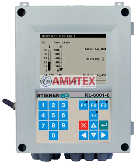 Контроллер управления микроклиматом KL-6001-6 для 6 ступеней регулировки оборотов