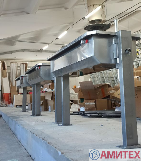 Групповая поилка 2500х500