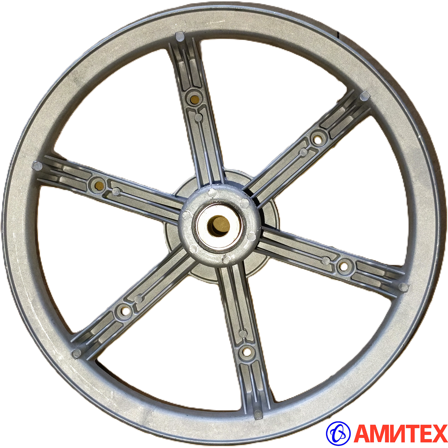 Шкив центральный разгонного вентилятора с подшипником