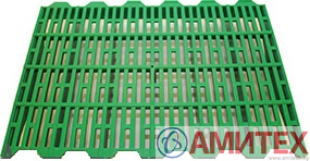 Пластиковая решетка для поросят 600х400 мм