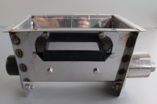 Одиночный поддон с натяжителем спирали для трубы 127мм