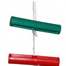 Набор рукояток тяги (красный,зеленый) с плетеной веревкой для приведения опуска в действие
