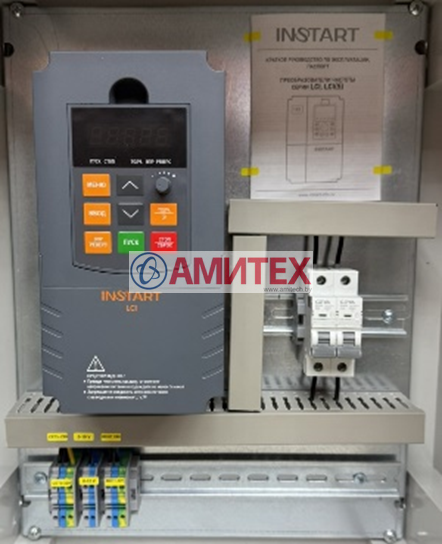 Амперное расширение на 12А в корпусе с регулировкой оборотов (ПЧВ исполнение)