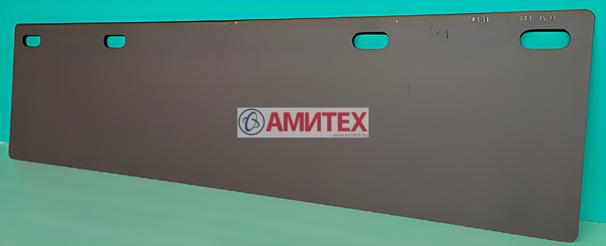 Панель сортировочная 60х225см с защитным слоем алюминия толщиной 8 мм  с 4-мя ручками, состоит из 2 композитных панелей