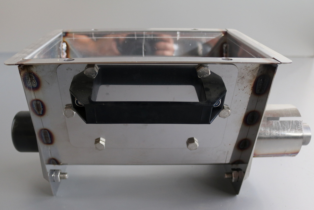 Одиночный поддон с натяжителем спирали для трубы 127мм