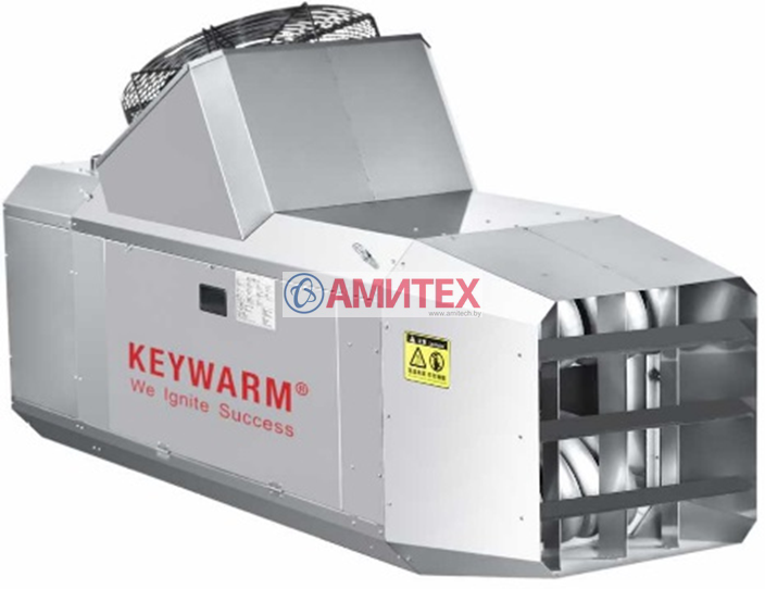 Газовый подвесной воздухонагреватель косвенного нагрева KEYWARM KWIH 80
