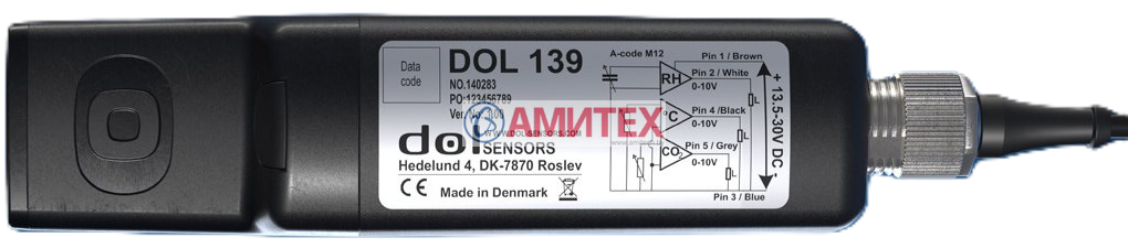 Датчик влажности, CO2 и температуры DOL 139