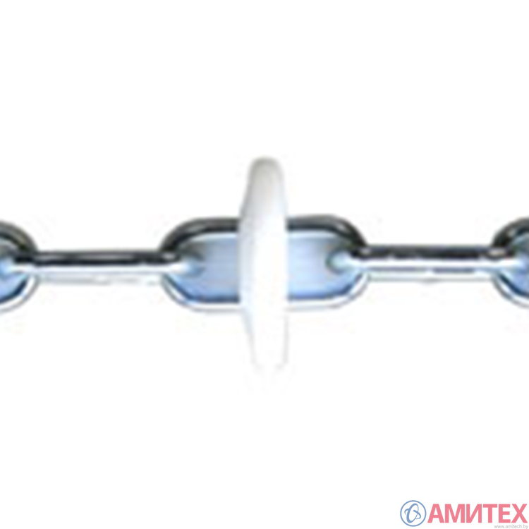 Цепь-шайба оцинкованная, расстояние 70 мм, шайба 38 мм