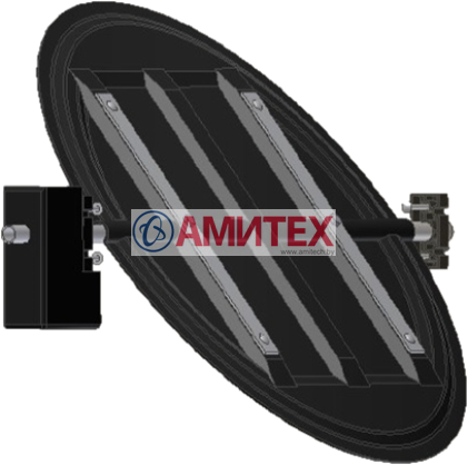 Клапан диффузорный утепленный для вентиляционной шахты Ø 760 мм