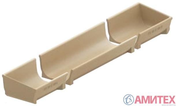 Кормушка из полимербетона (левое) длина 100 см