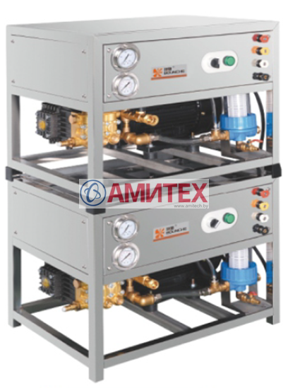 Насос высокого давления с электромотором 220В, 2,2кВт, 100 бар, 14 л/мин, 1450 об/мин