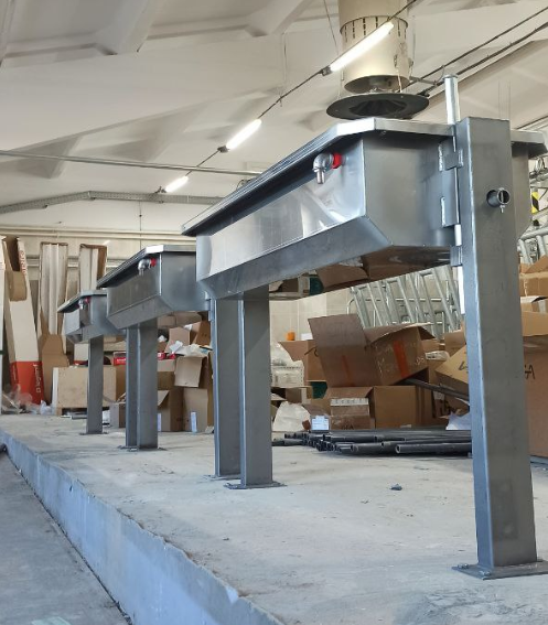 Групповая поилка 2500х500