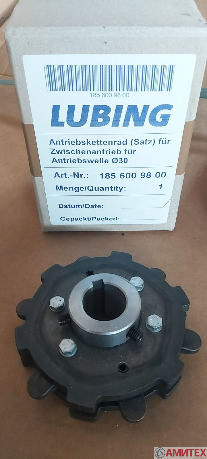 приводная звездочка Lubing 185 600 98 00