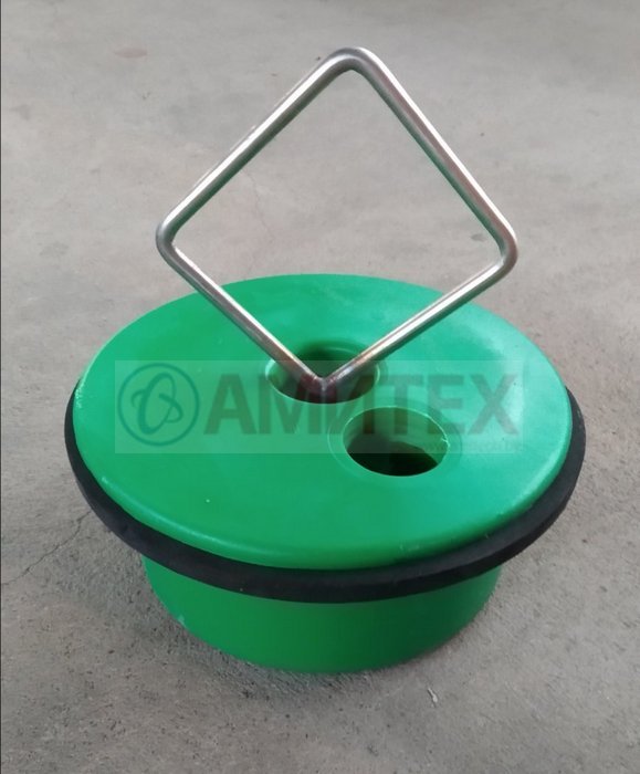 Пробка пластиковая с уплотлительным кольцом 250мм