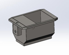 Емкость для поения коз 500х350х350
