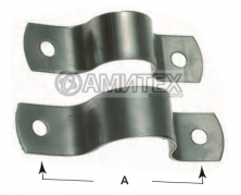 Прижимная скоба для трубы 1/2"