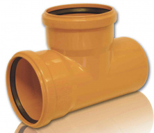 Тройник НПВХ 315*315*87,5 наружная канализация