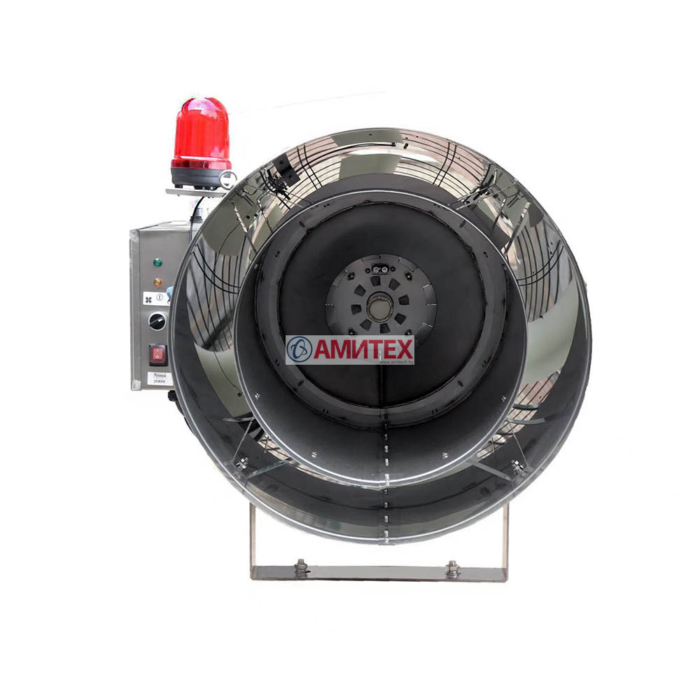 Газовый воздухонагреватель прямого нагрева KEYWARM KWFP 100