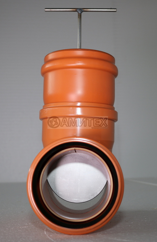 Шиберная задвижка НПВХ 250 мм