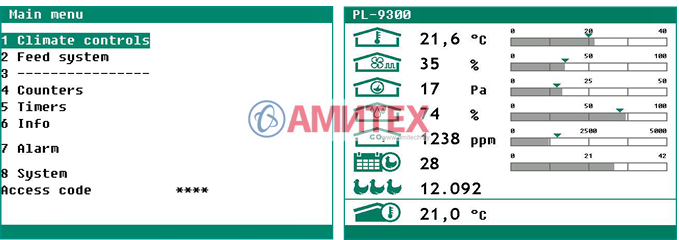 Компьютер для климата и управления Stienen PL-9300