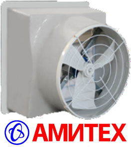 Вентилятор настенный DLF 560 3-х лопастной однофазный Ø380мм (15"), 380В, 50Гц, 500Вт, 950 об/мин, производительность 8000 м3/час