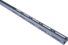 Стойка крепления кормопровода 40*1,5 мм, длина 2 м