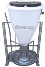 Автоматическая кормушка для корма 100 л