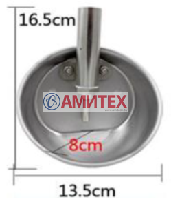 Поилка чашечная круглая для поросят-сосунов