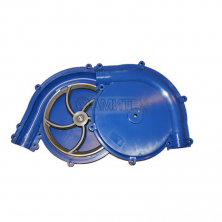 Угол поворотный 90° с литым чугунным колесом