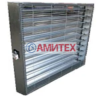 Жалюзи для настенного осевого вентилятора MF130 1380*1380мм