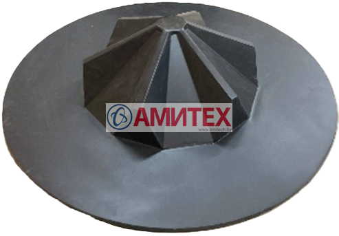 Корона усиленная стеклопластиковая распределения воздуха для приточных шахт Ø 820 - 980 мм