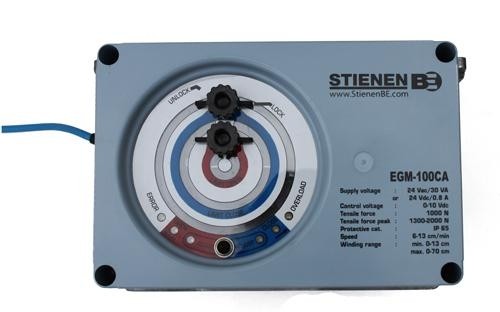 Серопривод EGM-100CA для приточных клапанов 24 В, 100 кг, 0-10В