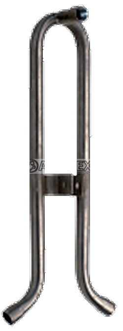 Трубка 180 градусов отогнутая (резьба 1/2") на 2 станка