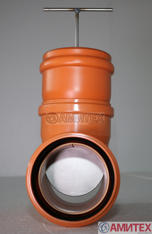 Шиберная задвижка НПВХ 315