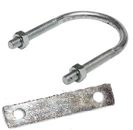 Хомут, зажим трубы 60 мм