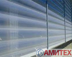 Вентиляционные шторы из поликарбоната для коровников КРС