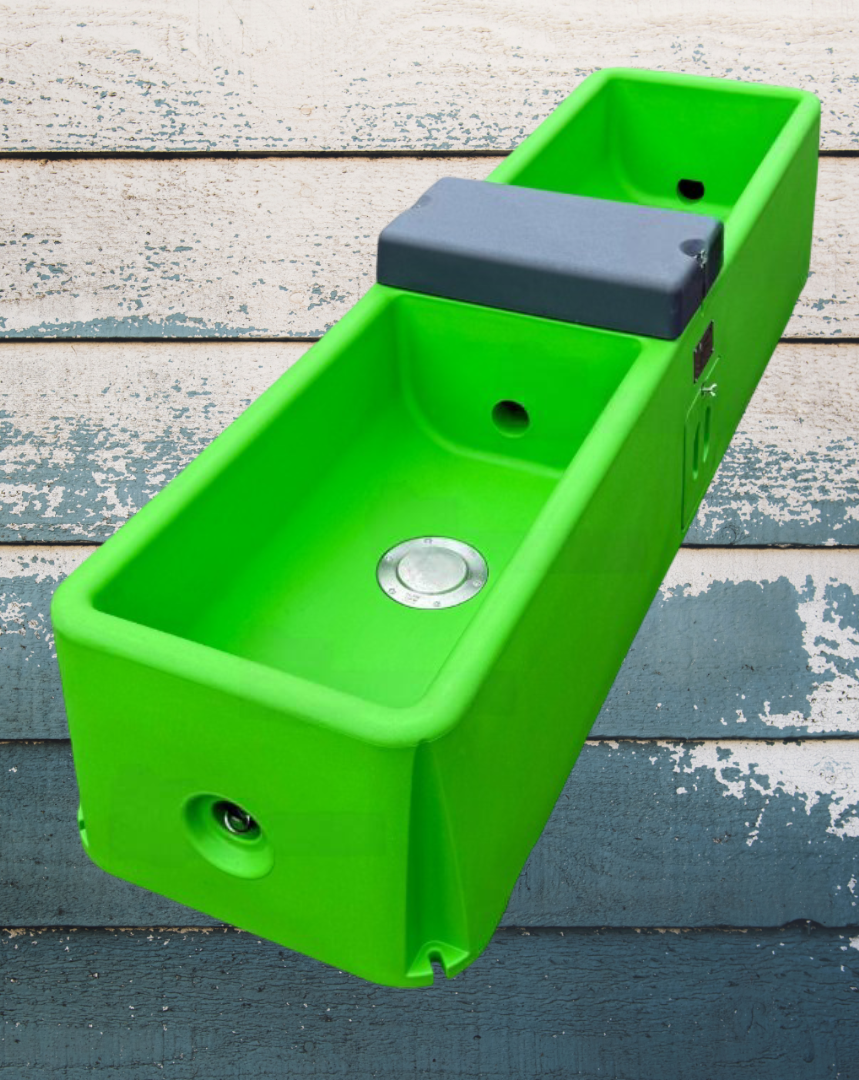 Поилка пластиковая с подогревом 2250х650х540мм 200л.