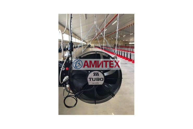 Газовый воздухонагреватель Tubo 90