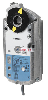 Электропривод воздушных заслонок Siemens GMA 161.1E 24В 0-10В 7Нм