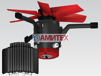 Вентилятор ECPLUS шахтный  P6D63B7M11IFD однофазный Ø630 мм, 5-ти лопастной, 230В, 50Гц, 660Вт, max 3,6А, 1000 об/мин, произв-ть 12800м3/ч